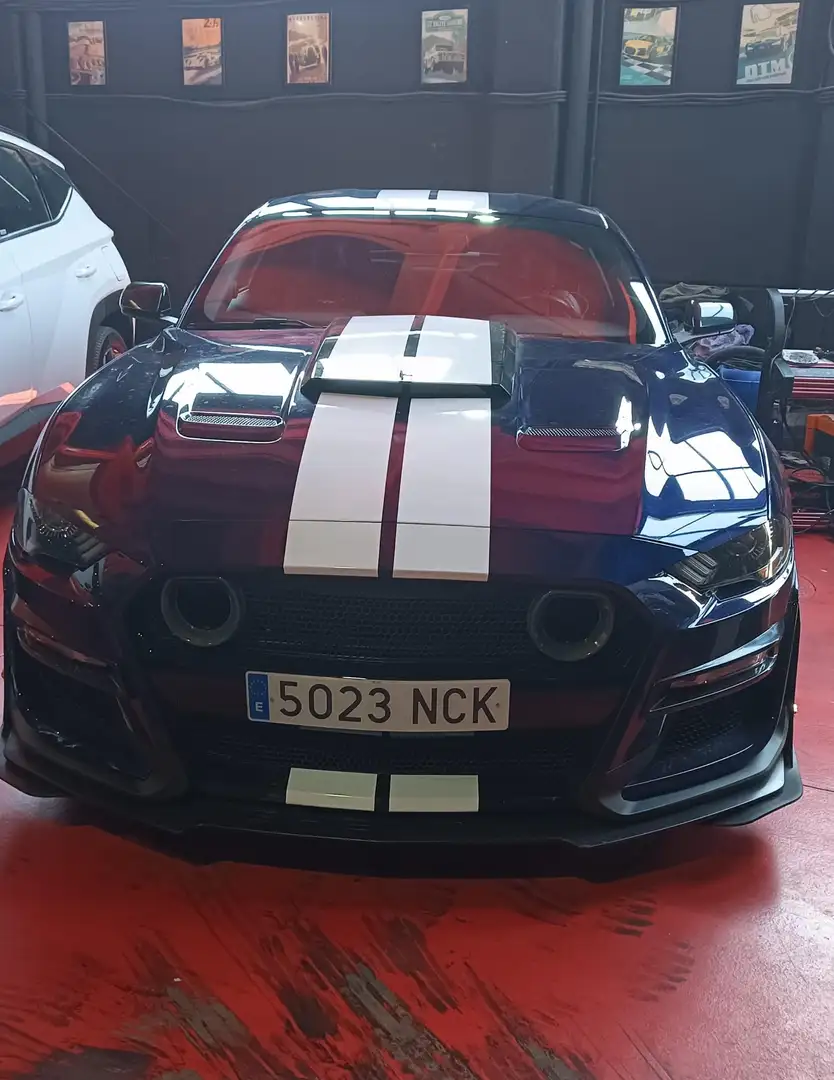 Ford Mustang 5.0 Ti-VCT V8 331kW  GT A.(Fast.) Azul - 1