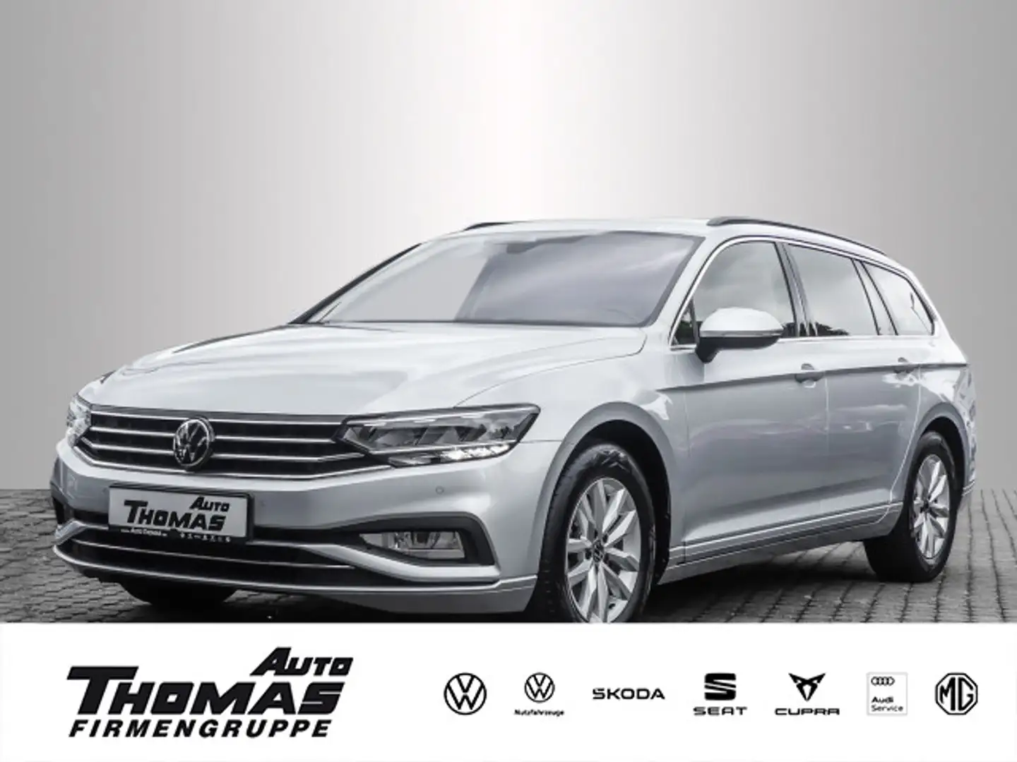 Volkswagen Passat Variant Business 2.0 TDI DSG LED+NAVI+ACC Argent - 1