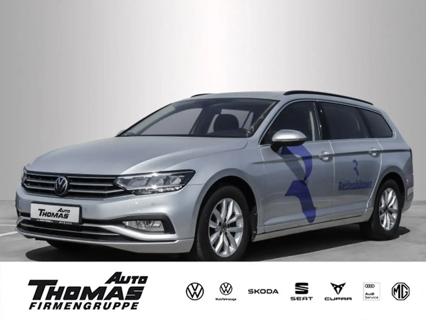 Volkswagen Passat Variant Business 2.0 TDI DSG LED+NAVI+ACC Argento - 1