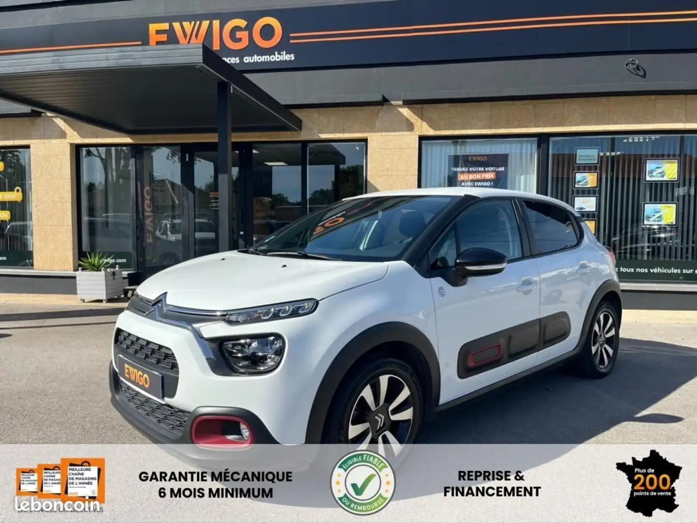 Citroen C3 Citroën GENERATION-III 1.2 PURETECH 80CH C-SERIES START-STOP Blanc - 1
