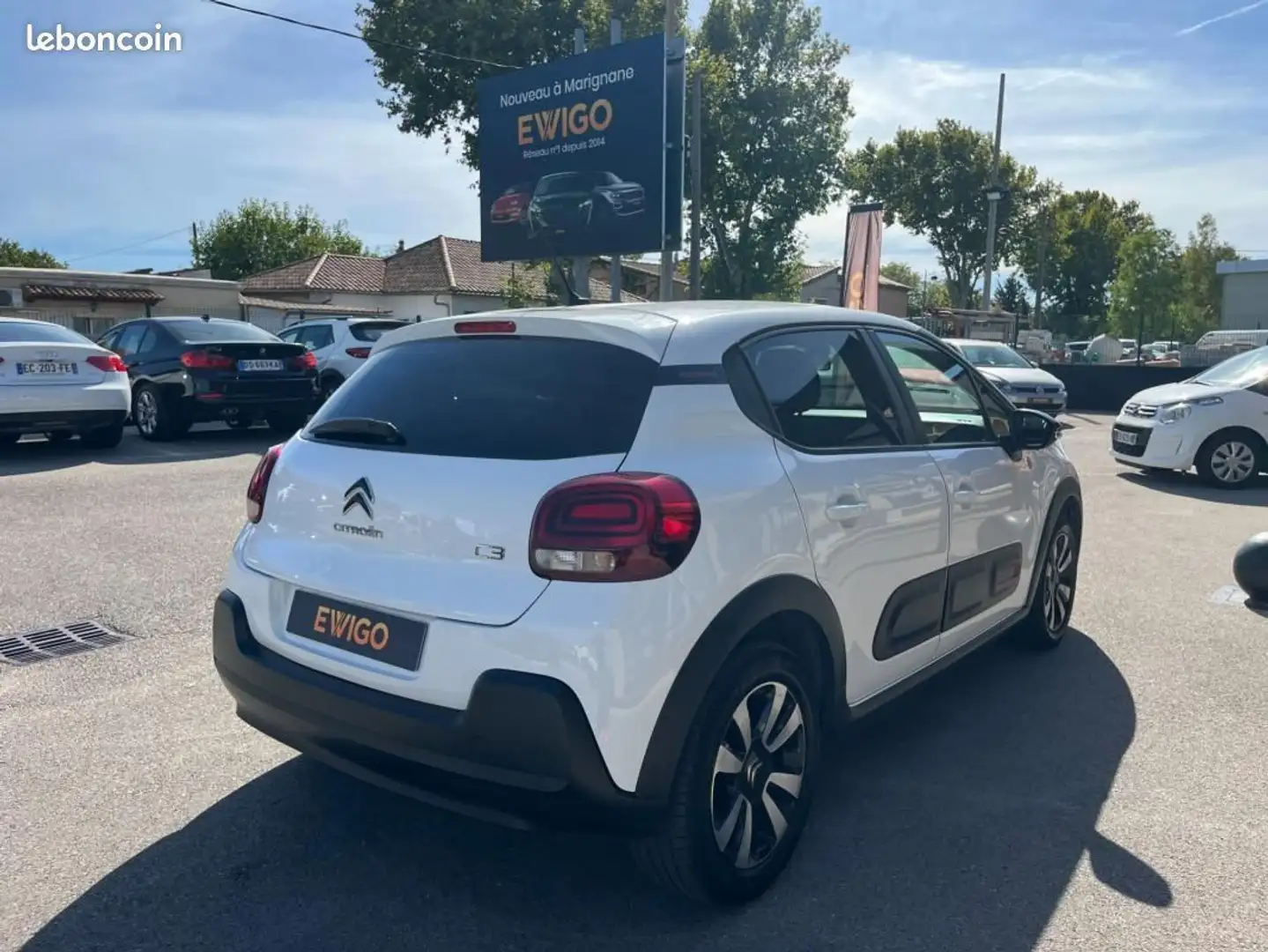Citroen C3 Citroën GENERATION-III 1.2 PURETECH 80CH C-SERIES START-STOP Blanc - 2