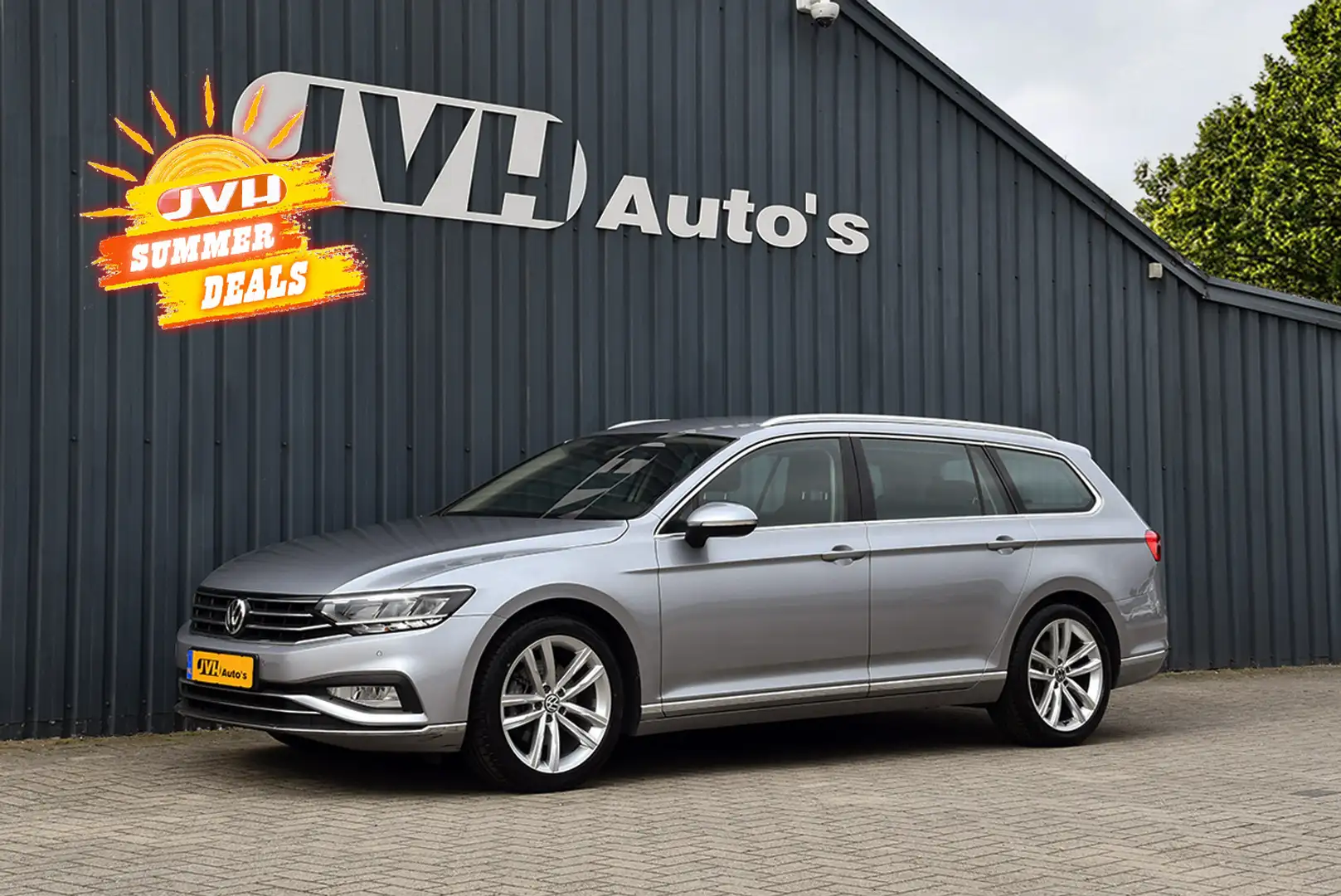 Volkswagen Passat Variant 1.5 TSi 150pk AUT/DSG 08-2020 | 1/2Leder | Navi | Grau - 1