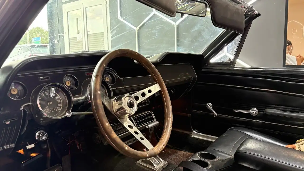 Ford Mustang 351 cv WINDSOR V8 CONVERTIBLE FREINS REVISES SYSTEME CABRIO NEUF, foto 8