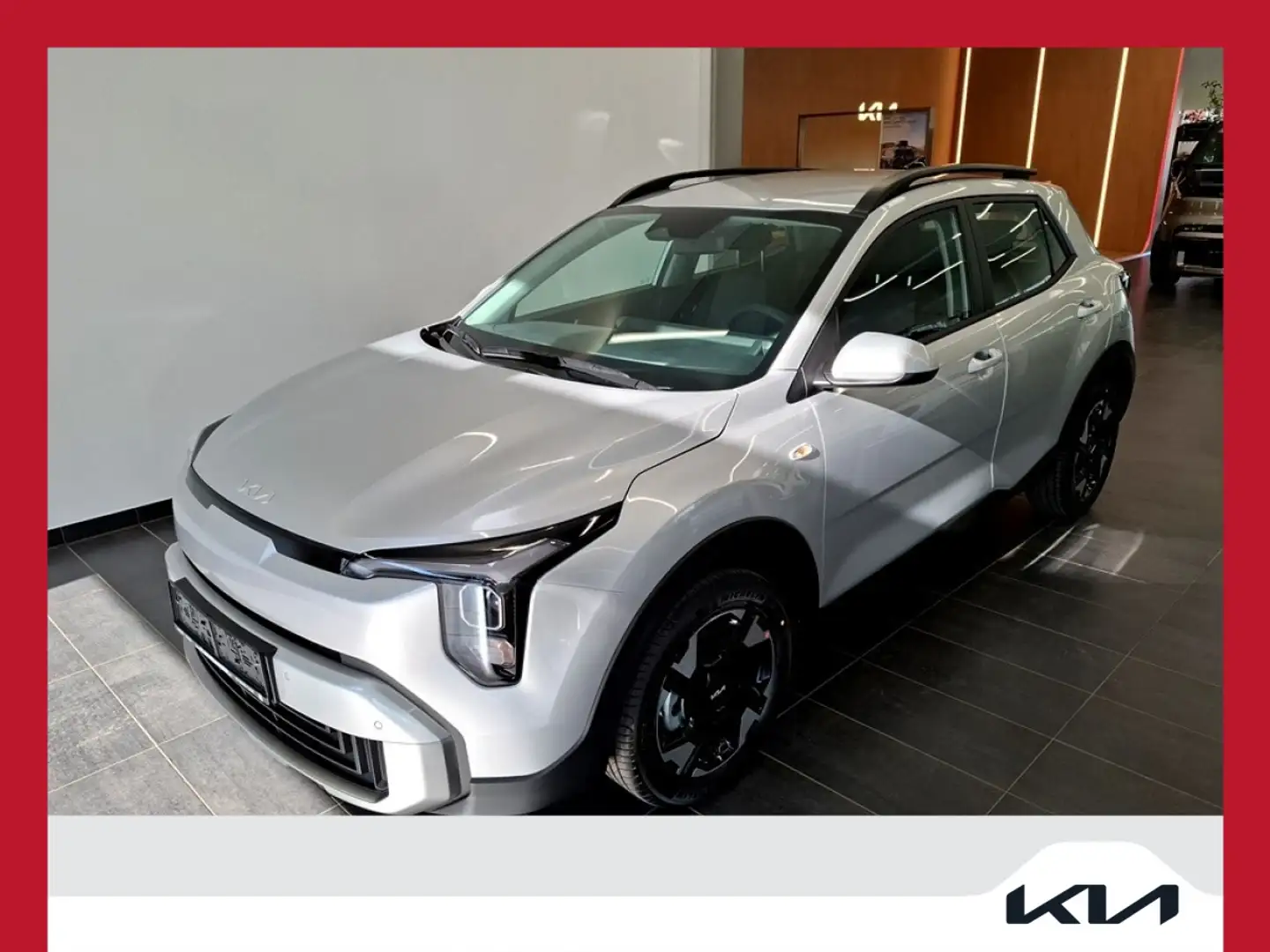 Kia Stonic 1,0 TGDI GPF ISG Titan Silber - 1