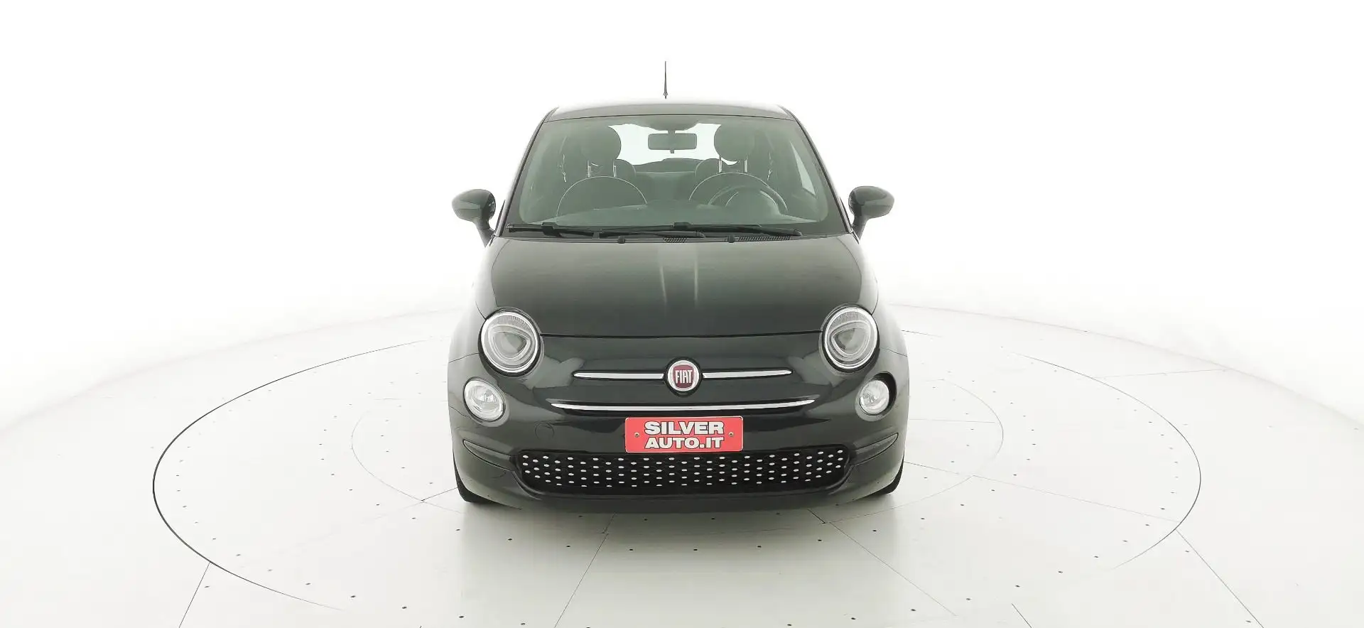 Fiat 500 1.0 Hybrid Lounge - OK NEOPATENTATO Nero - 2