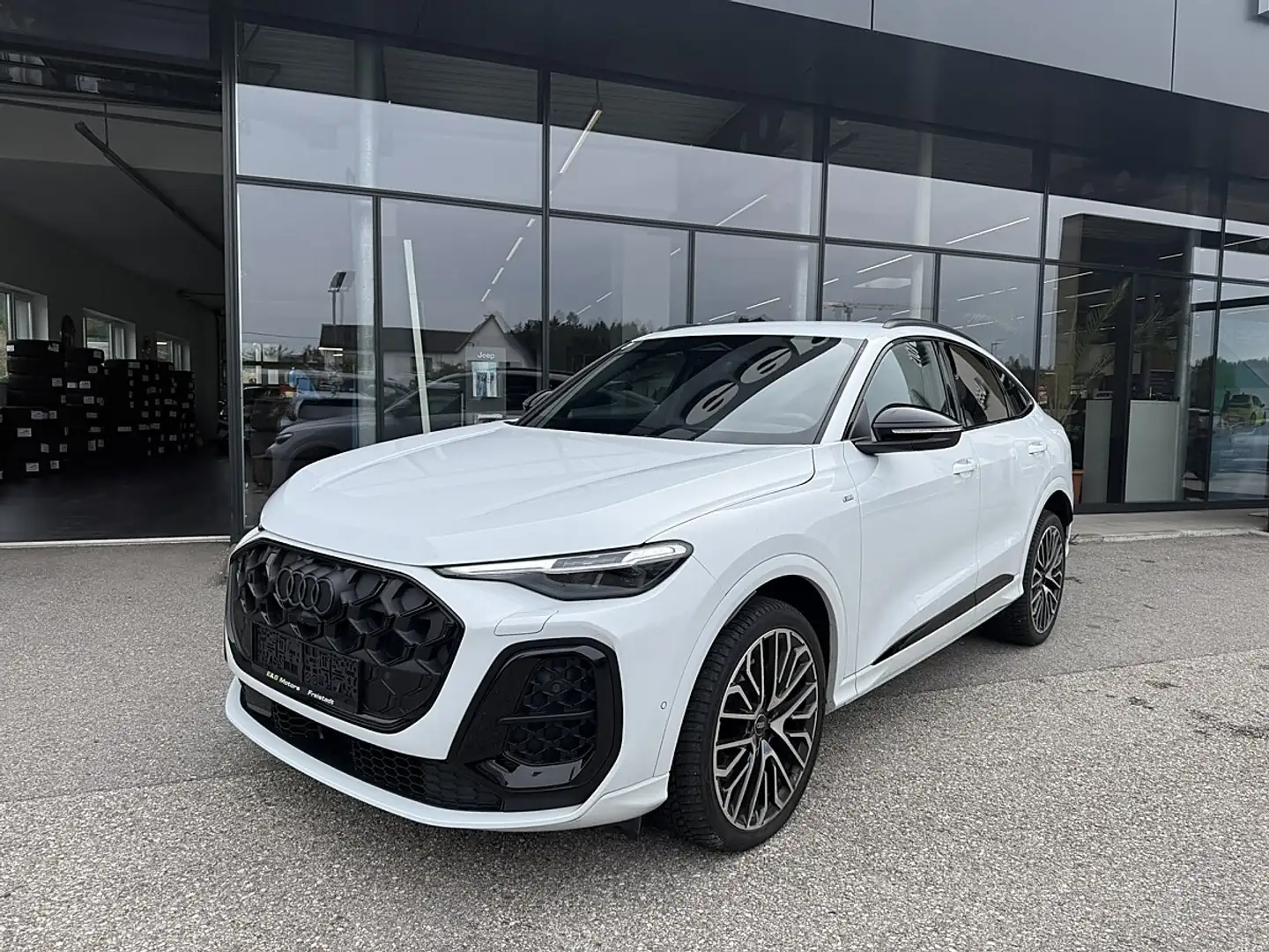 Audi Q5 Sportback S-Line TDI 150kW quattro S-tronic Weiß - 1