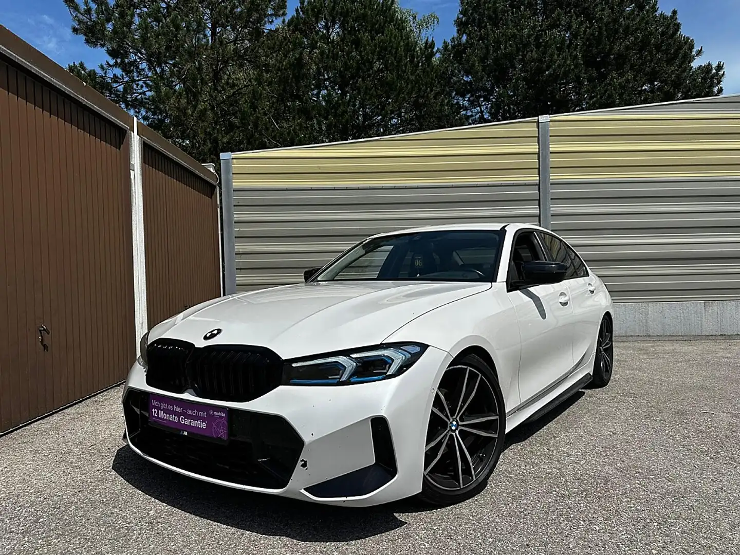 BMW 318 d Aut. Weiß - 1