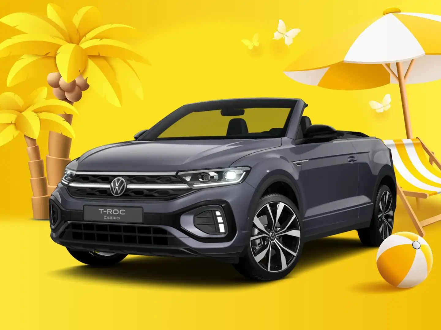 Volkswagen T-Roc R-Line 1.5 TSI OPF (150 PS) DSG Grigio - 2