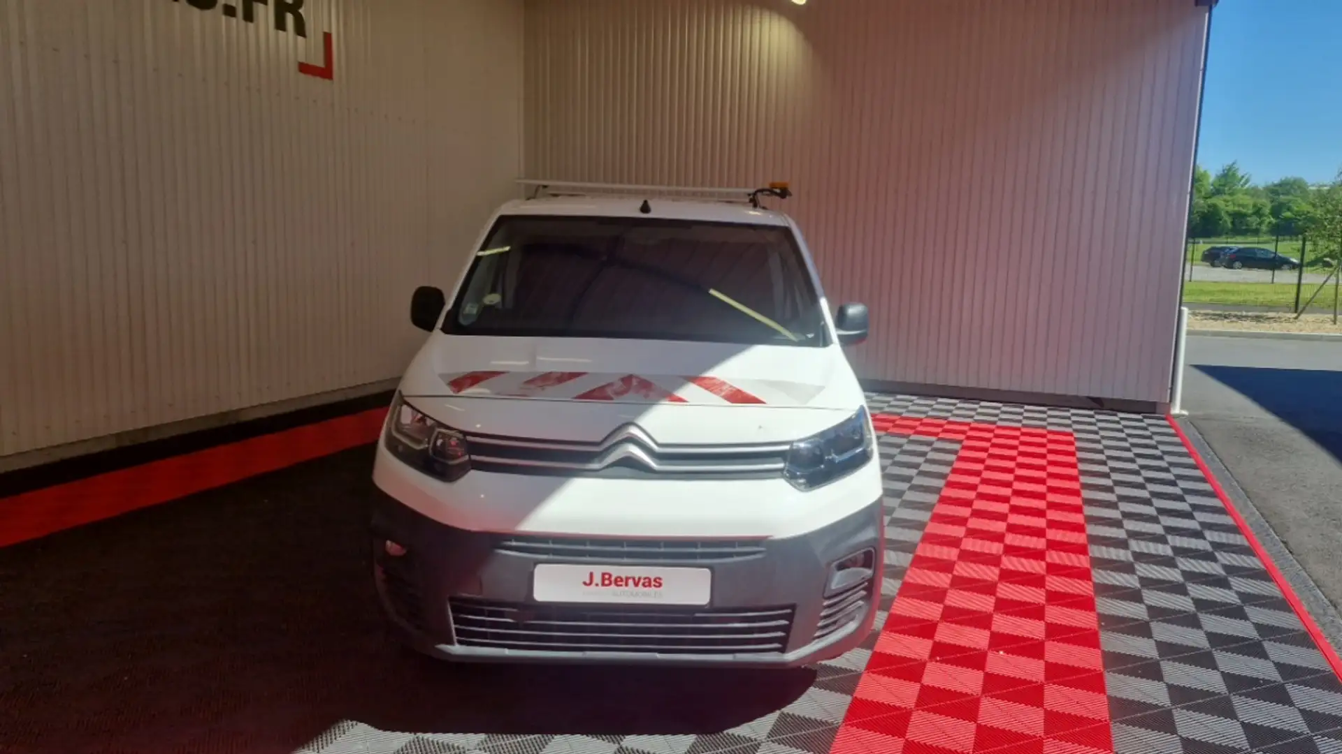 Citroen Berlingo BlueHDi 100 Club M Blanc - 2