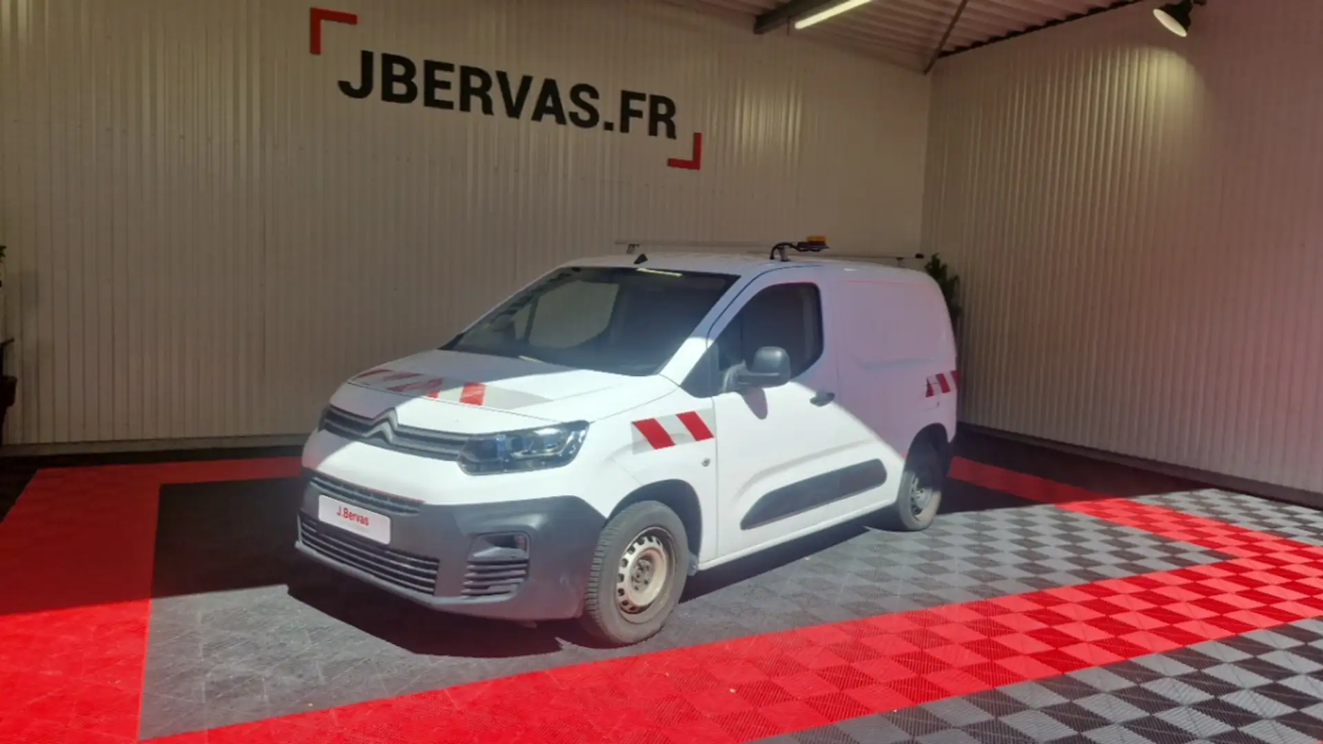 Citroen Berlingo BlueHDi 100 Club M Blanc - 1