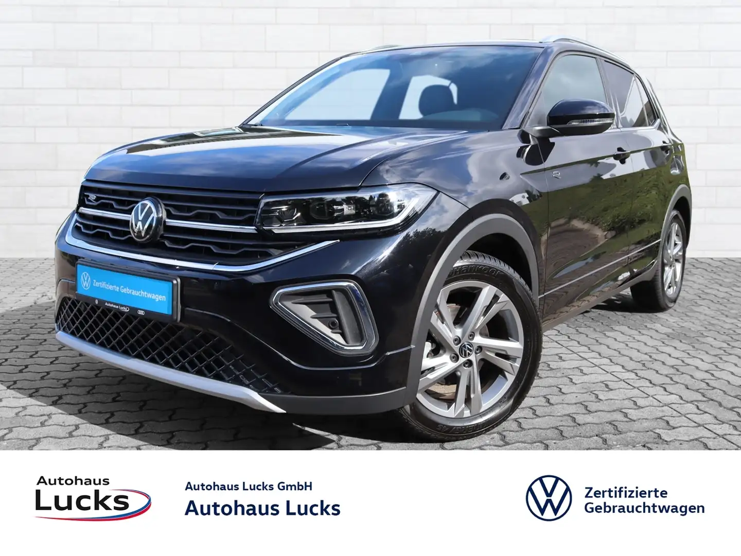Volkswagen T-Cross R-Line 1.0l DSG Beats Kamera Matrix Schwarz - 1