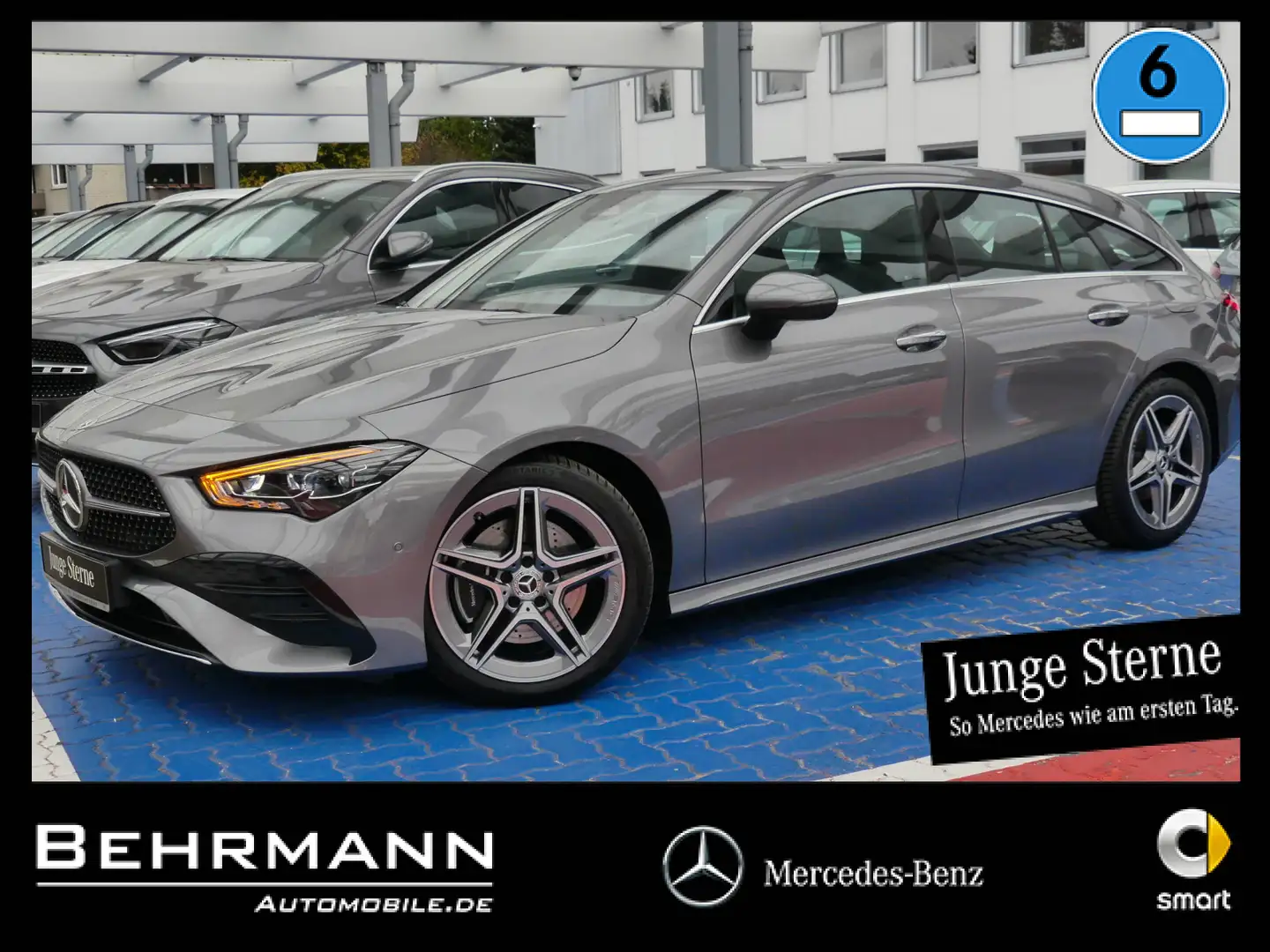 Mercedes-Benz CLA 200 CLA 200 SB AMG +Distronic+AssistPaket+R-Kamera++ Grau - 1