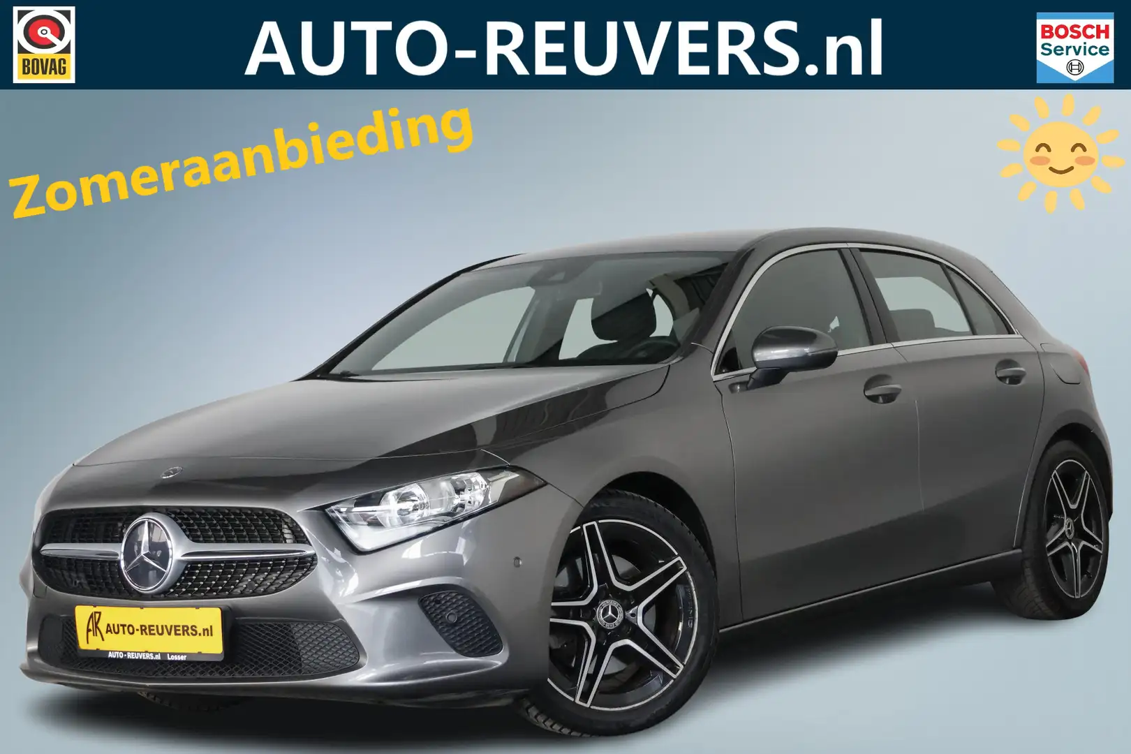 Mercedes-Benz A 220 Advantage / Leder / Navi / CarPlay / Camera / Crui Grijs - 1
