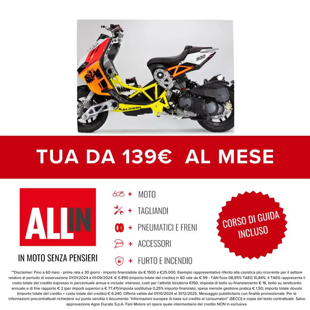 Italjet DRAGSTER 300 Arancione - 2