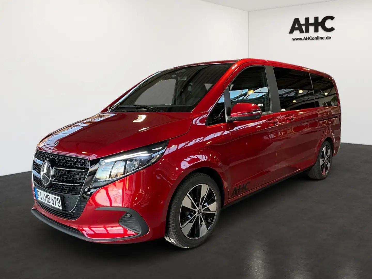 Mercedes-Benz V 250 d STYLE Lang STHZ, AHK, LED, NAVI, 360° Rouge - 1