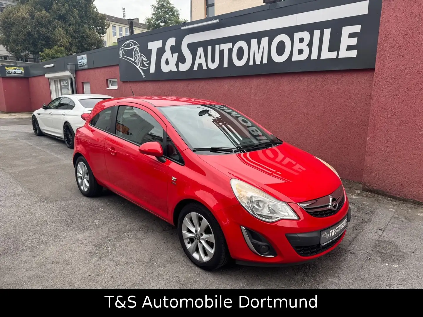 Opel Corsa D 1.4 Active - Tüv & Service Neu - Rot - 1