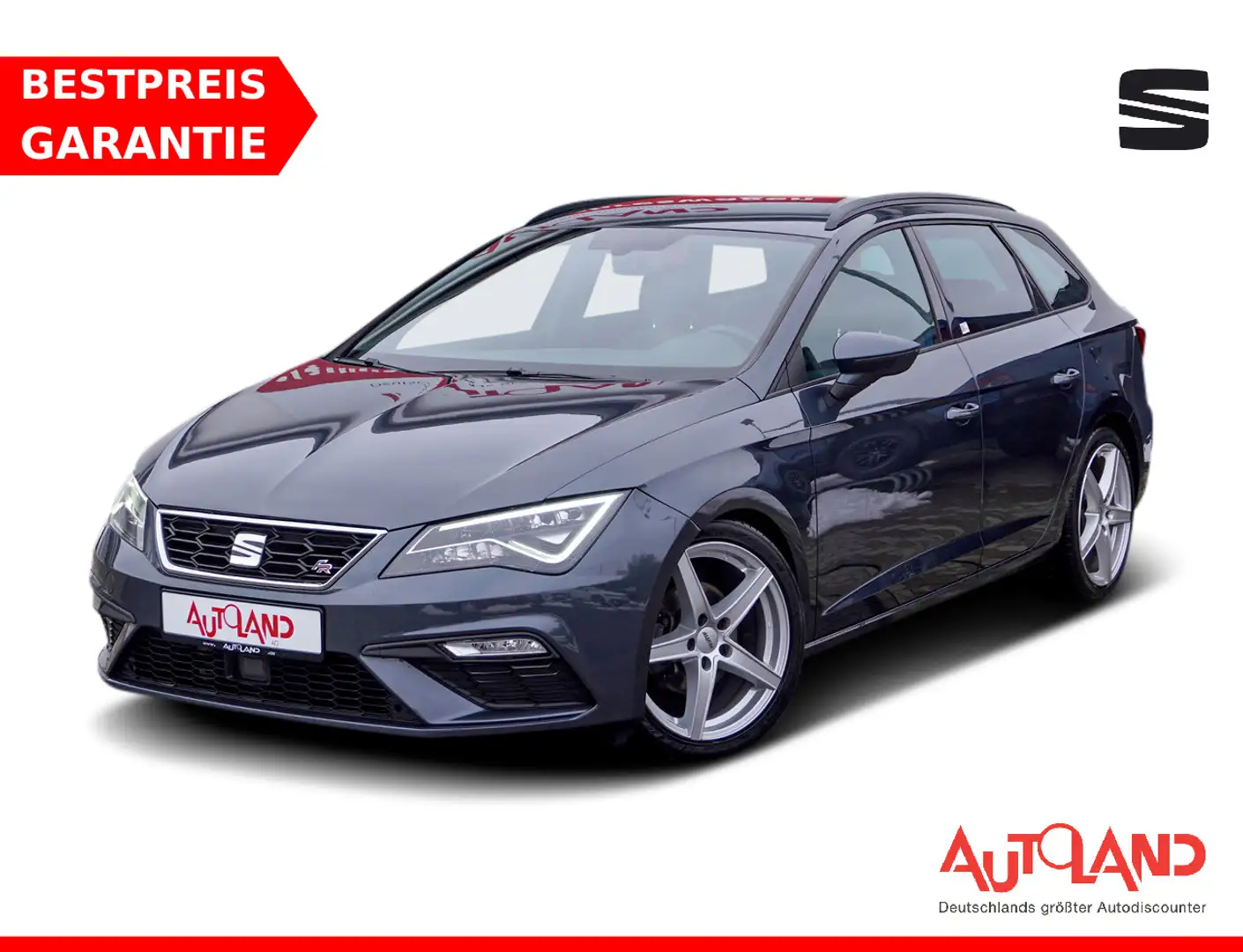 SEAT Leon ST 1.5 FR LED Navi FullLink Kamera DAB Grau - 1