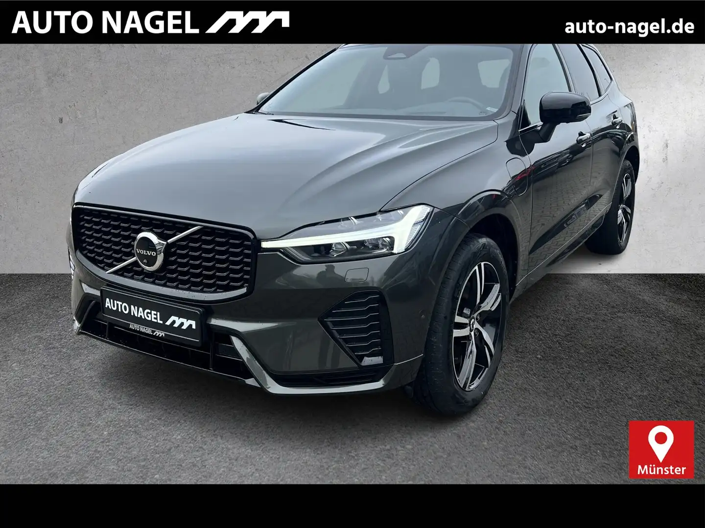 Volvo XC60 XC60 T8 AWD R-Design Plug-In AHK|LENKRADHEIZ|19| Grau - 1