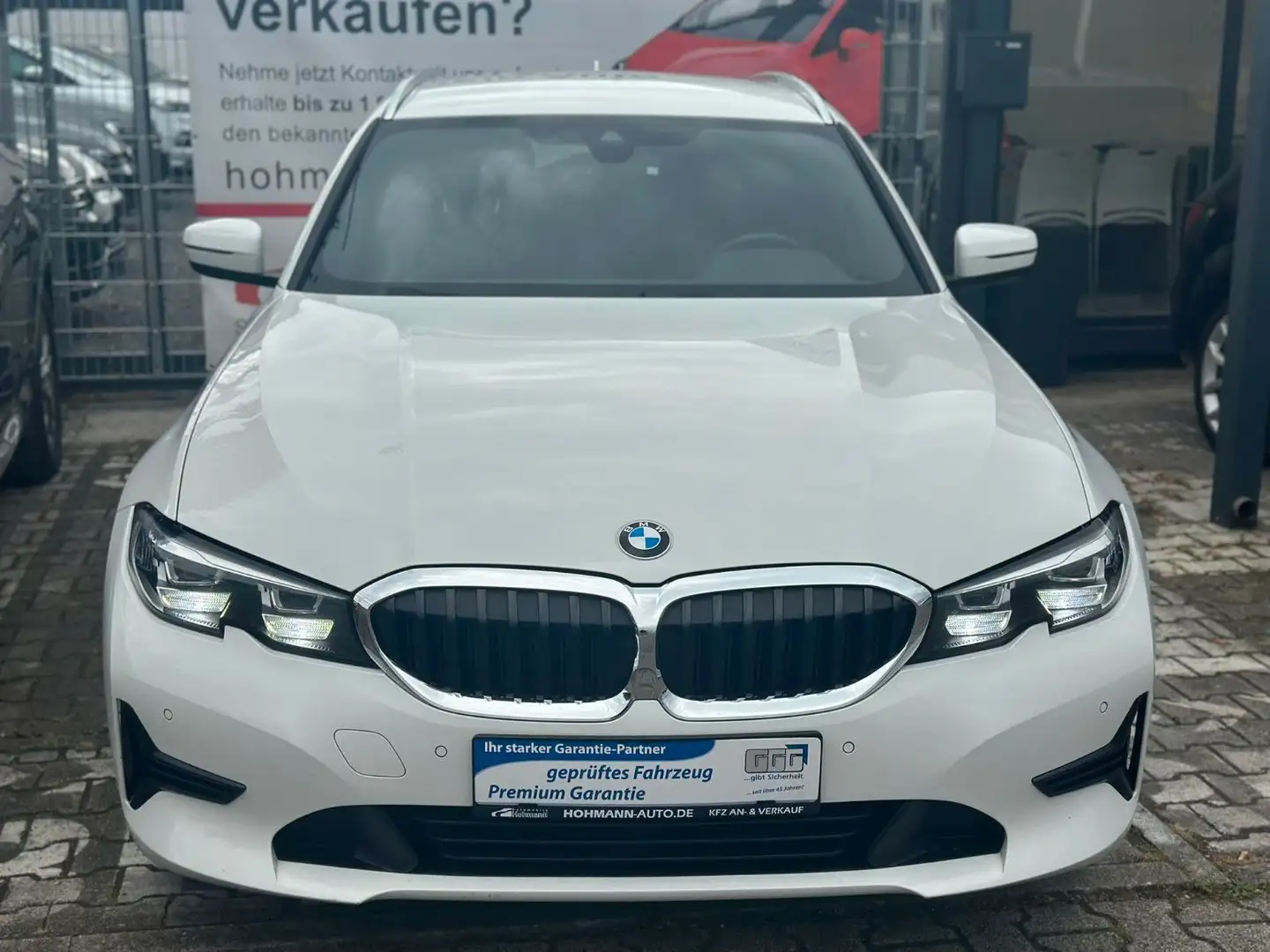 BMW 330 d M SPORT LINE SPUR+TEMPOMAT+TOT+20"+CARPLAY Blanc - 2
