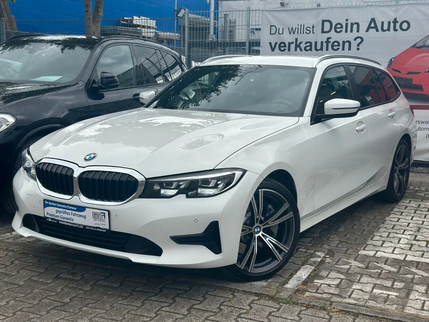 BMW 330 d M SPORT LINE SPUR+TEMPOMAT+TOT+20"+CARPLAY Blanc - 1