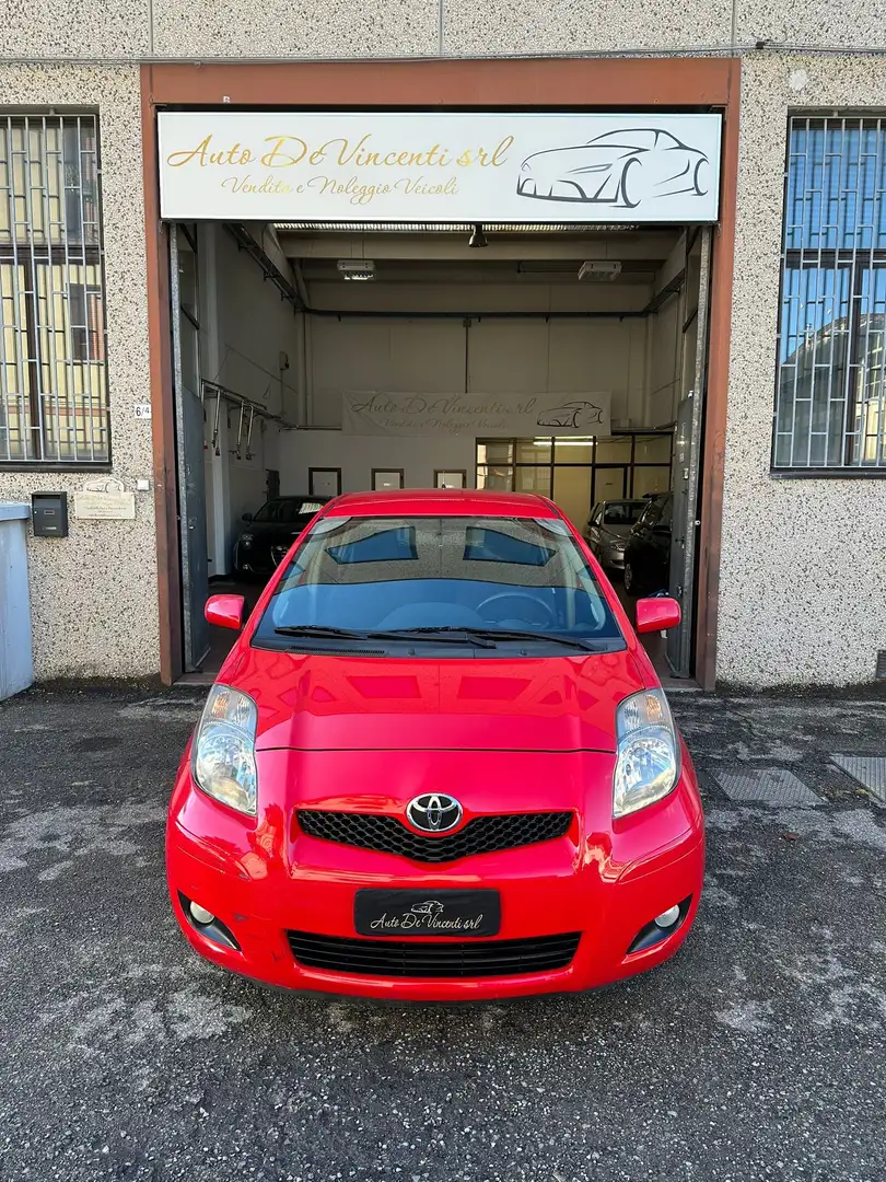 Toyota Yaris Yaris II 2005 5p 1.3 dual Sol my10 Rosso - 2