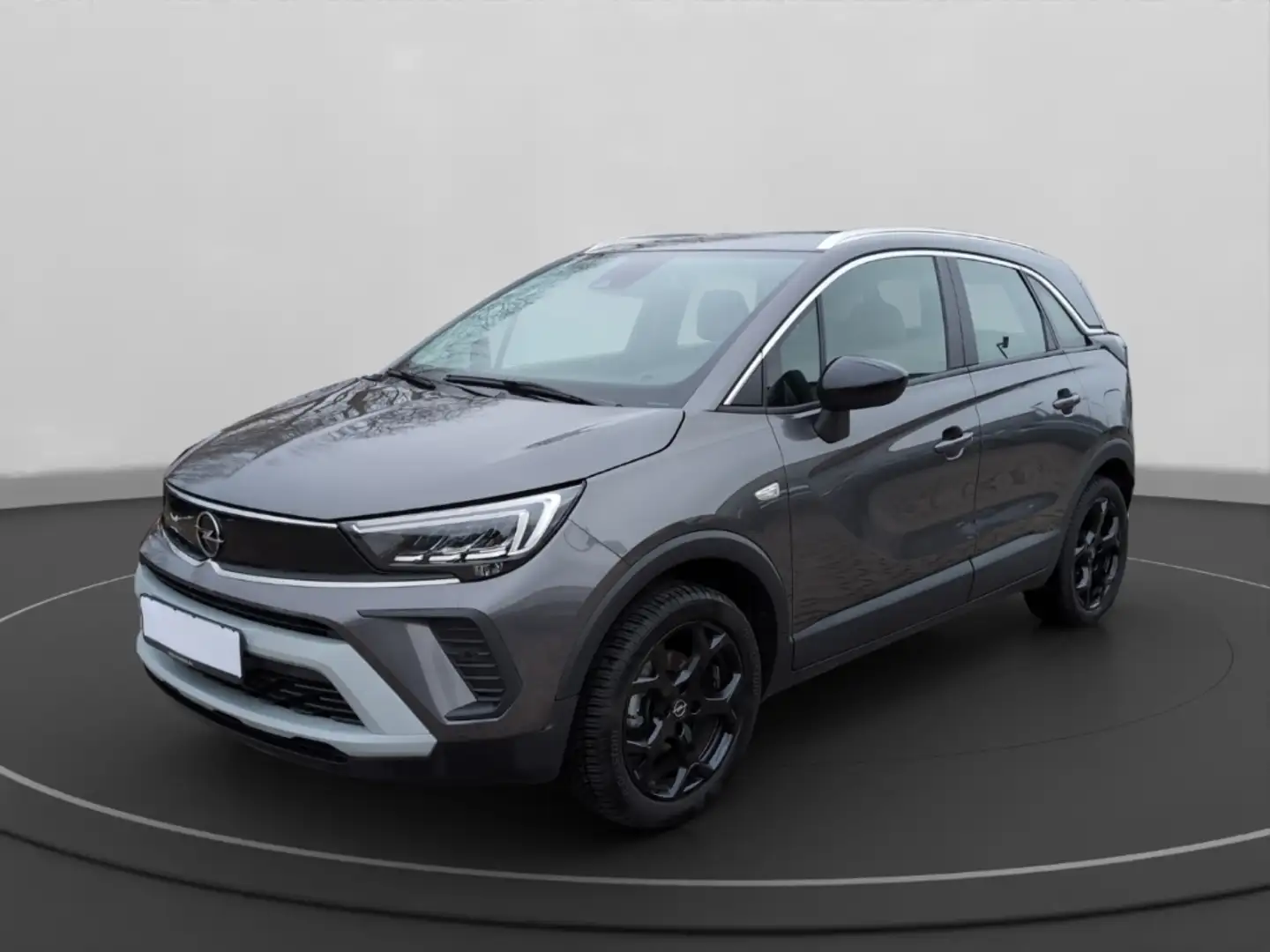 Opel Crossland Elegance 1.2 DI Turbo 96 kW Automatik +LED+SHZ+KAM Grijs - 1