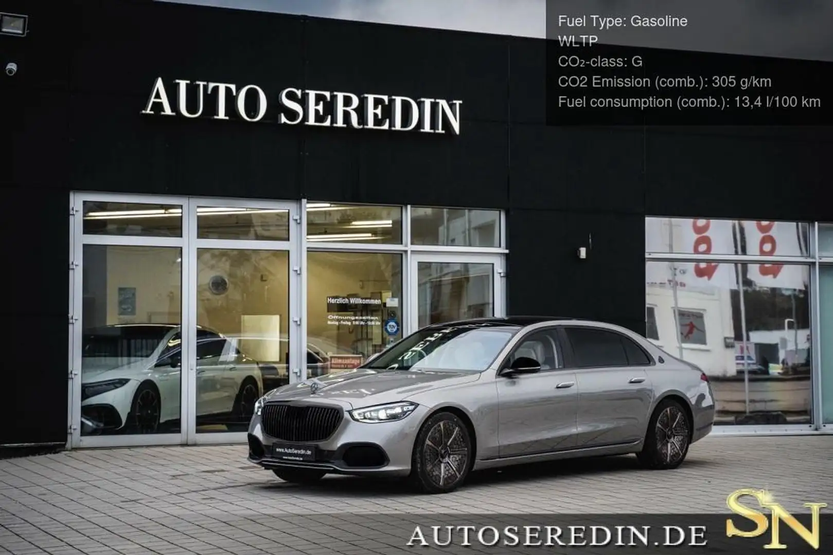 Mercedes-Benz S 680 S680 4M Maybach NIGHT SERIES+4 SEATS+BURMESTER+AIR Negru - 1