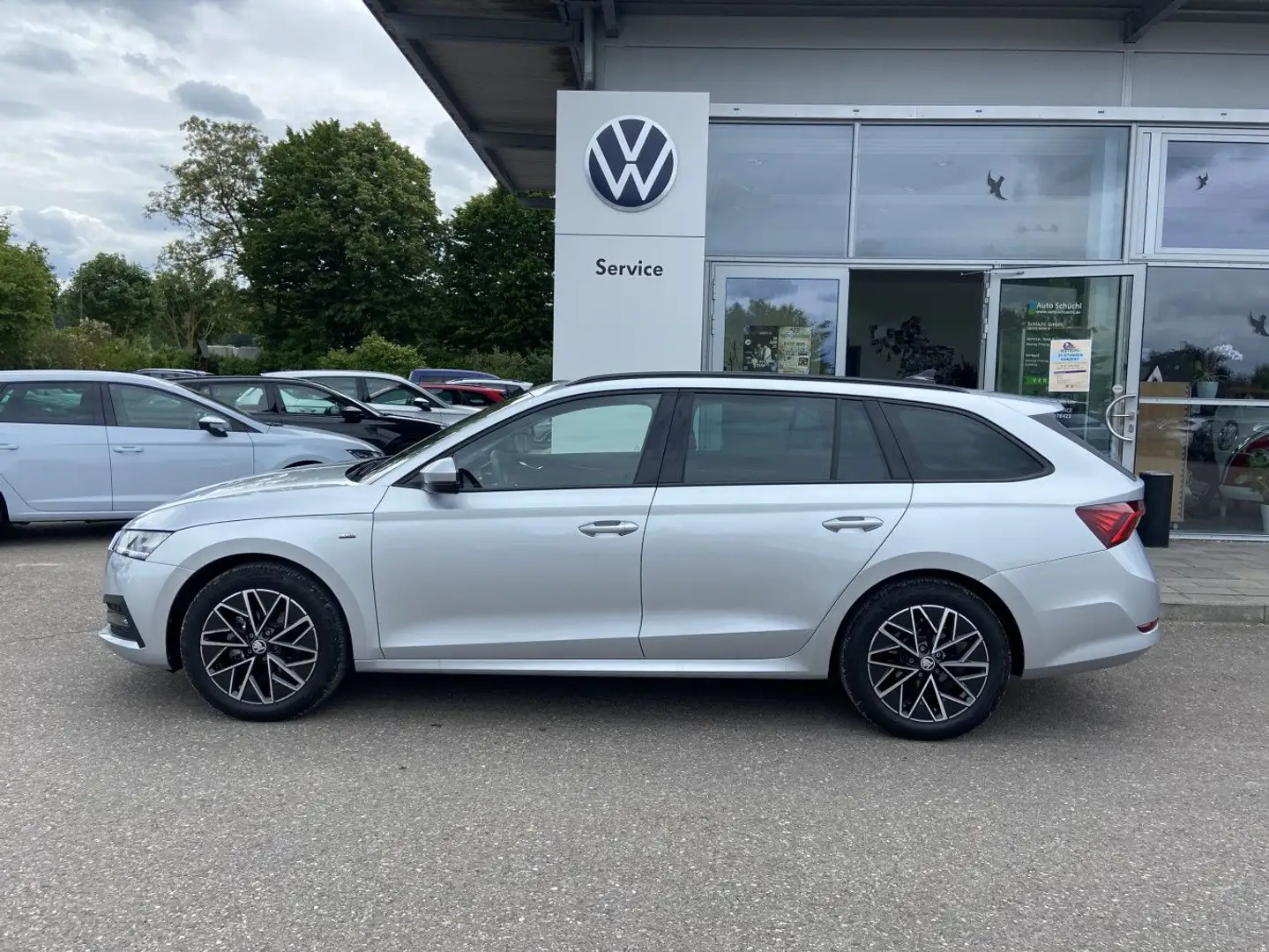 Skoda Octavia Combi 1.0 TSI DSG CLEVER 17"+KOMFORTSITZ Silber - 2
