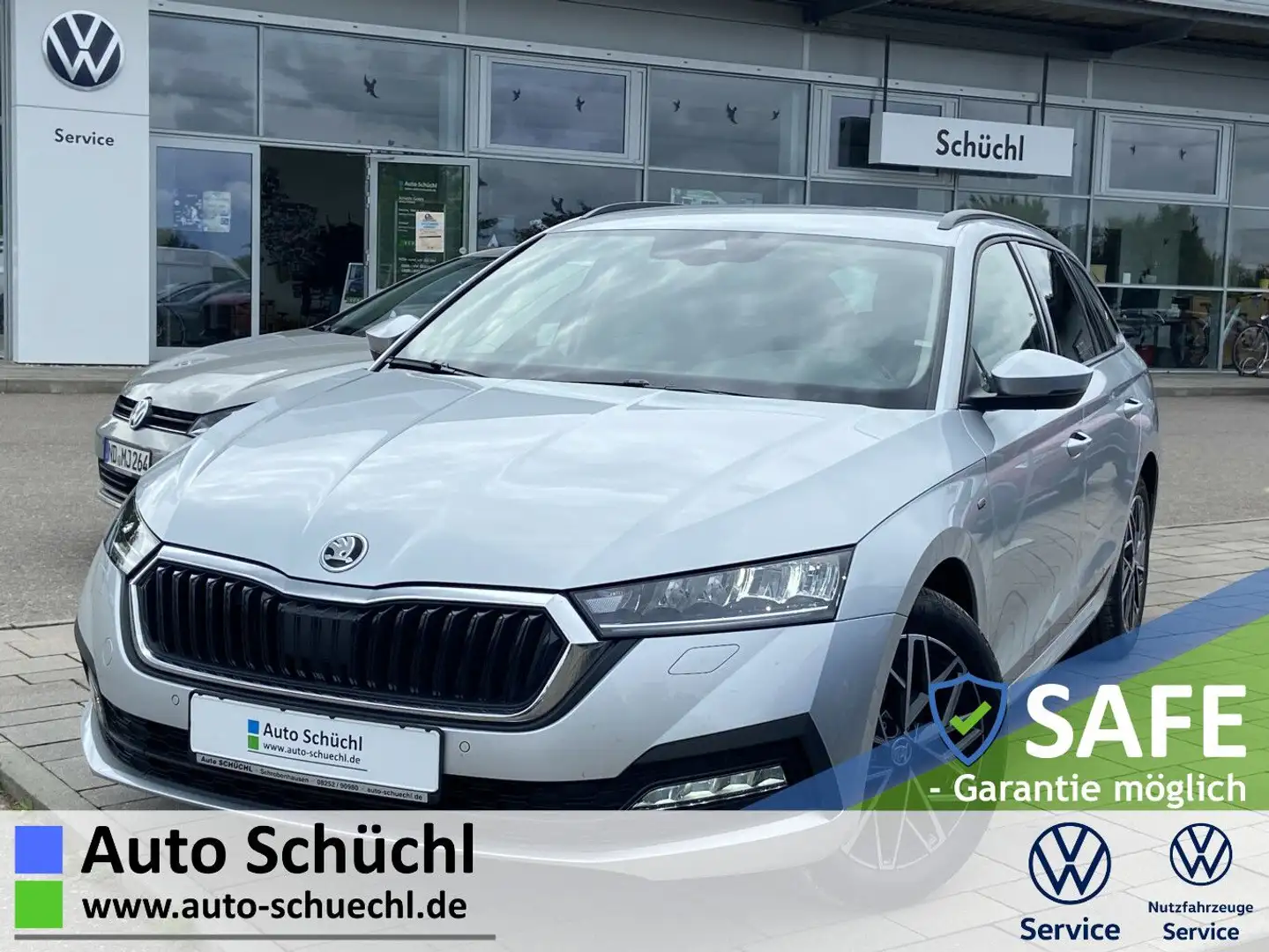 Skoda Octavia Combi 1.0 TSI DSG CLEVER 17"+KOMFORTSITZ Silber - 1