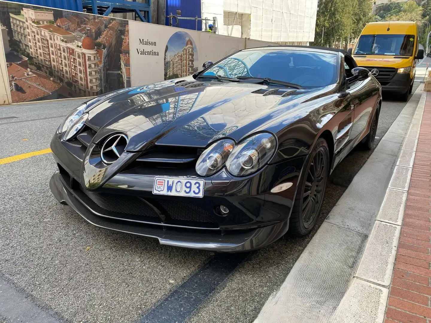 Mercedes-Benz SLR MC LAREN 722 S Negro - 1