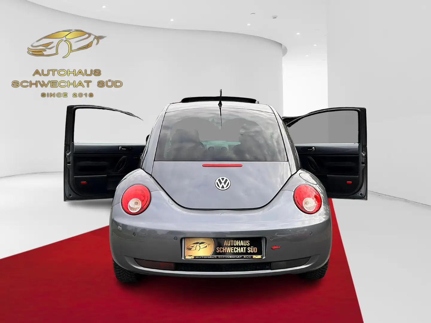 Volkswagen New Beetle 1.9 TDI United //1.BESITZ// KLIMA // SCHIEBEDACH// Gris - 2