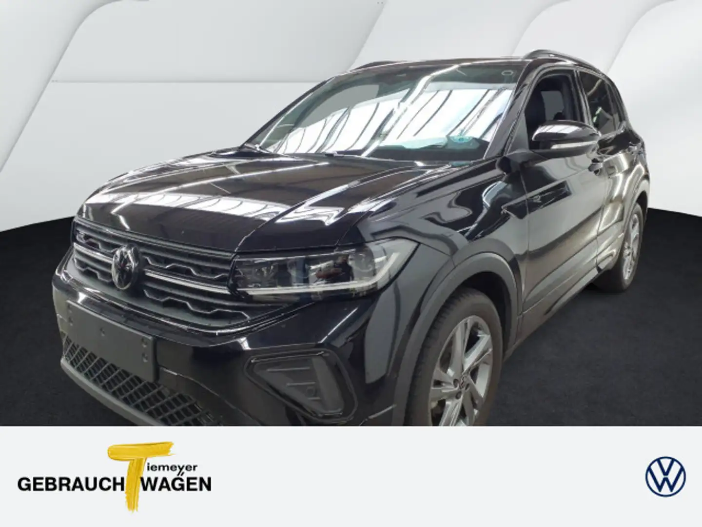 Volkswagen T-Cross 1.5 TSI R-LINE BLACK STYLE IQ LM18 AHK Schwarz - 1