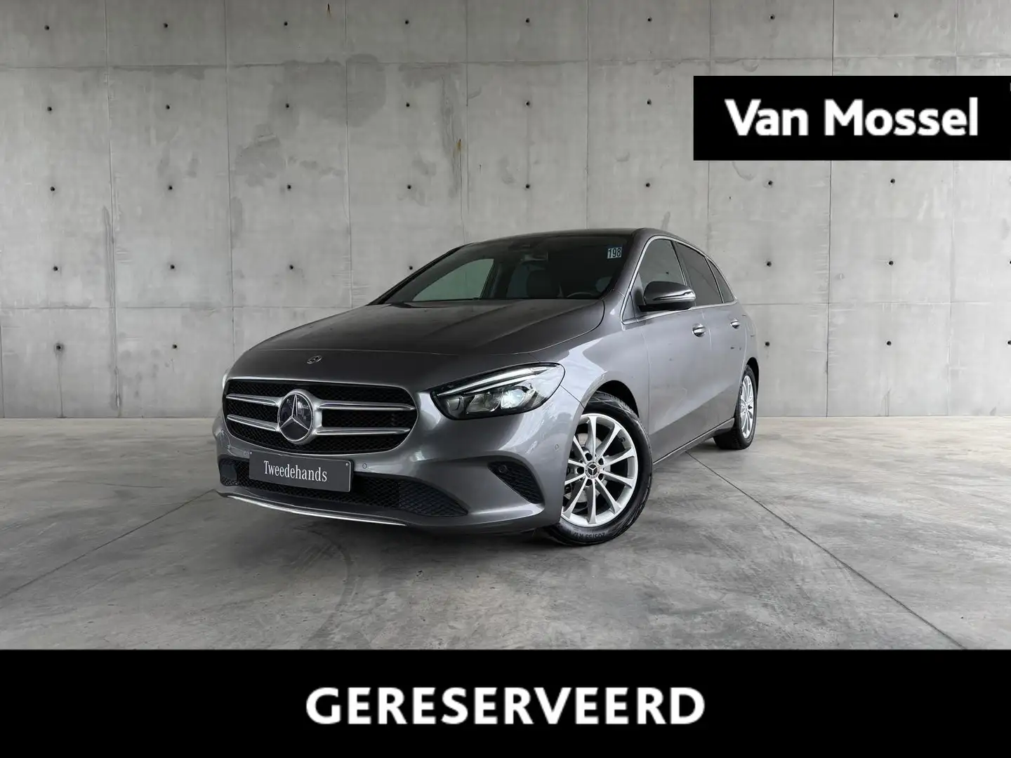 Mercedes-Benz B 180 + AUTOMAAT + PTS + LED + 1y USED CAR GARANTIE Grijs - 1