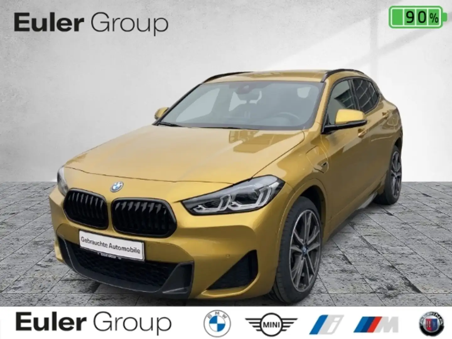 BMW X2 xDr25e M-Sport HeadUp Navi LED El. Heckklappe Mehr Gold - 1
