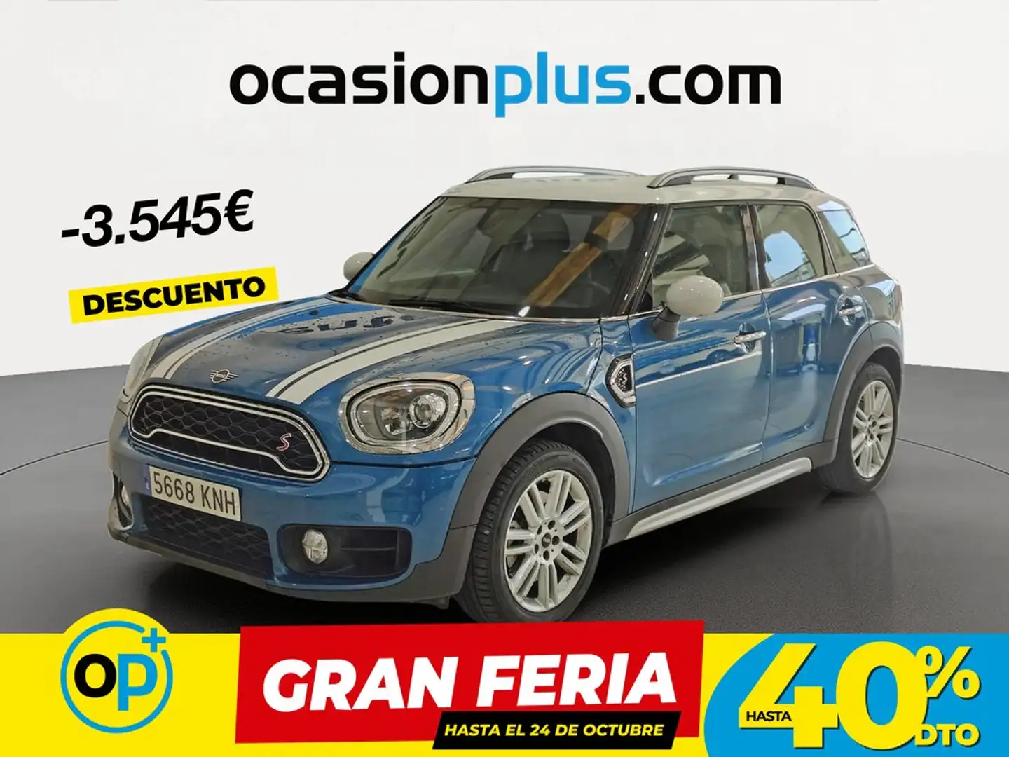 MINI Cooper S Countryman Azul - 1