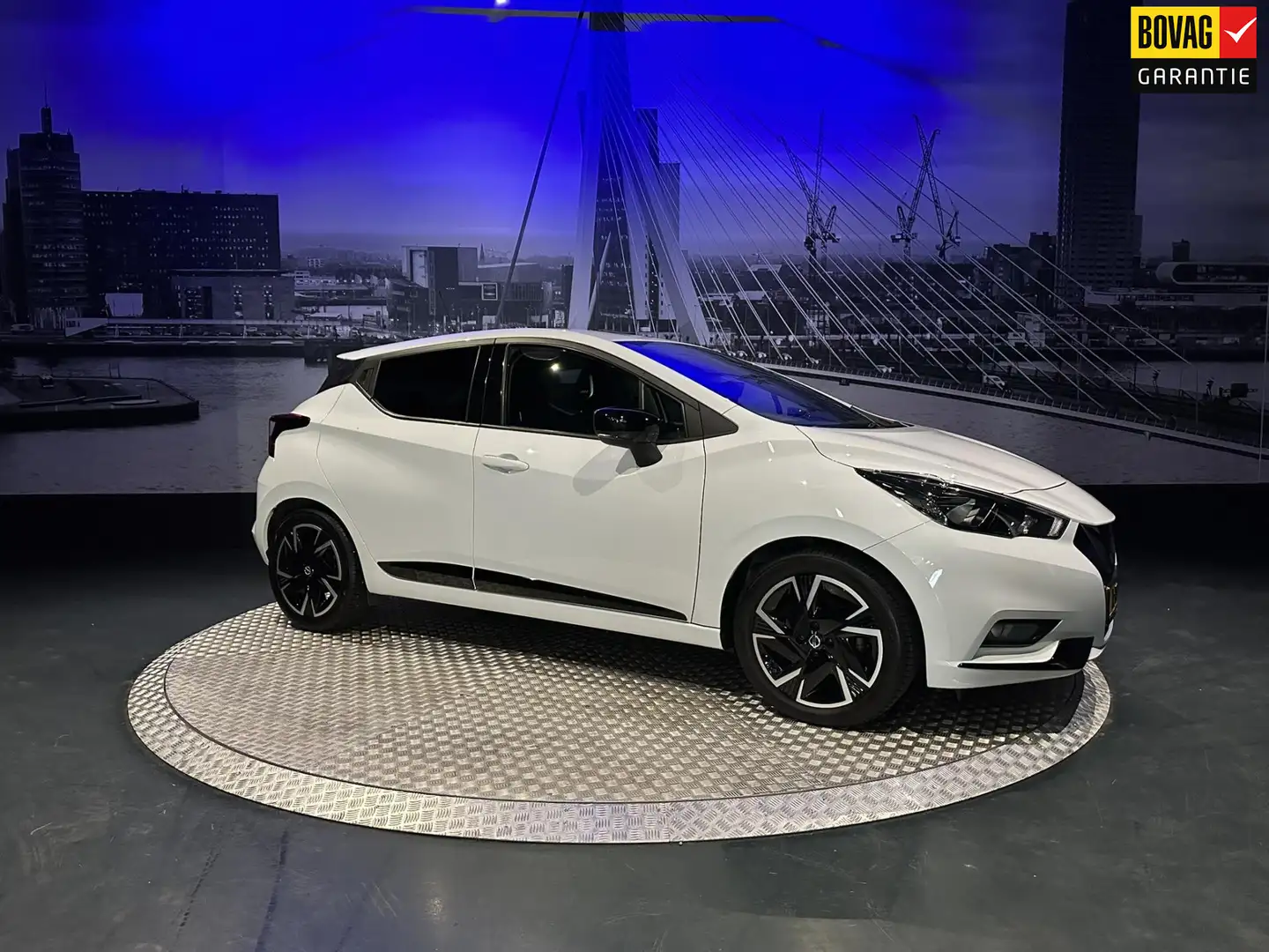 Nissan Micra 1.0 IG-T N-Design *1e eigenaar*Trekhaak*Bose* Wit - 1