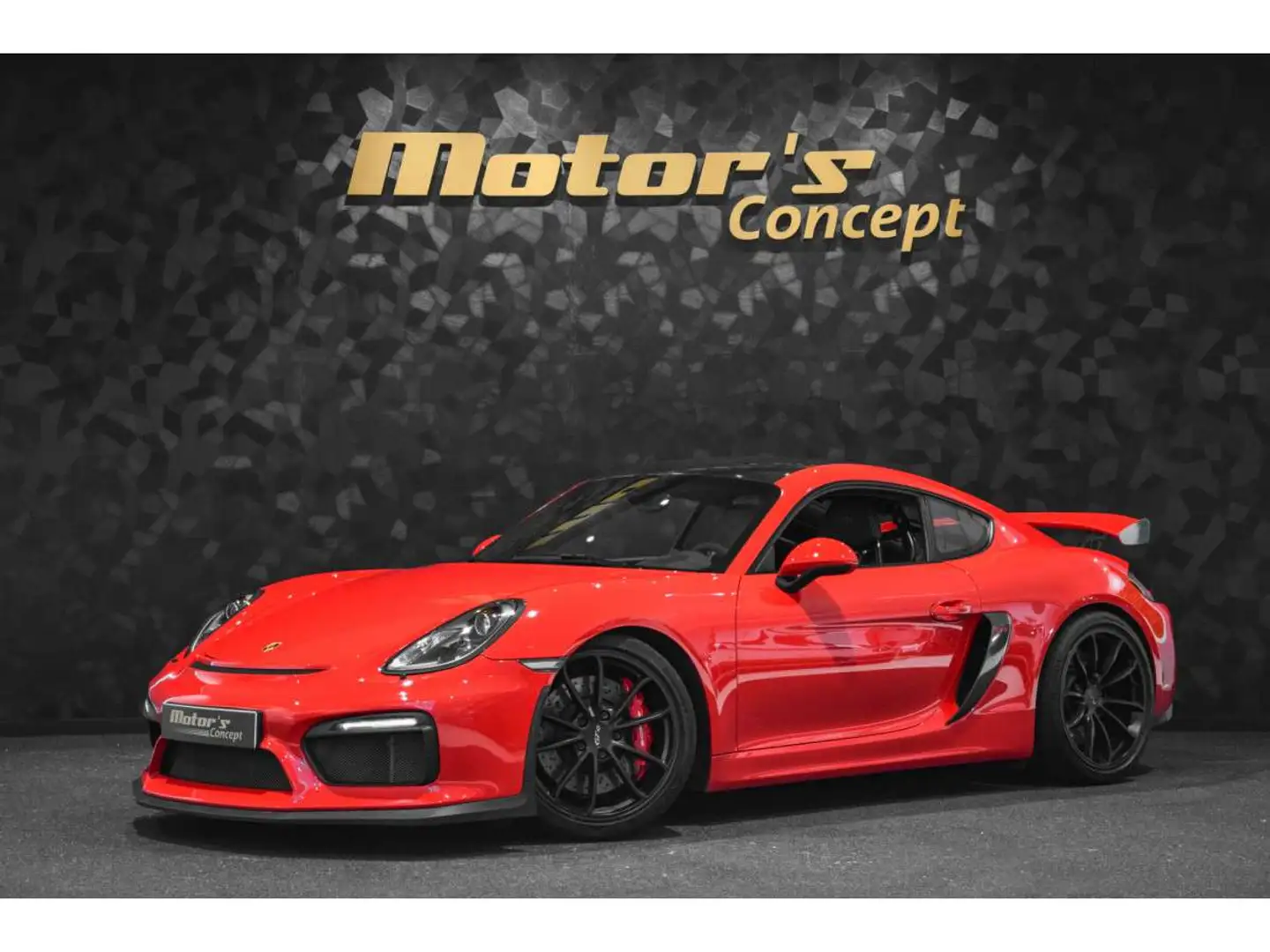 Porsche Cayman 981 GT4 Pack ClubSport Rouge - 1