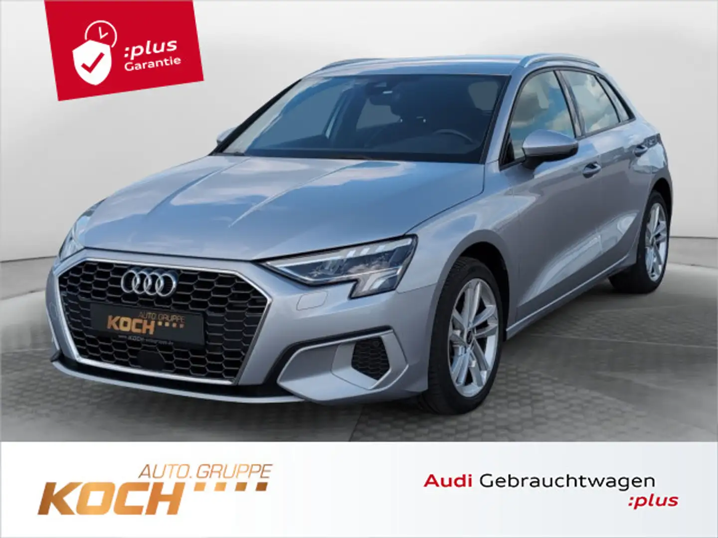 Audi A3 35 TDI S-Tronic advanced, LED, AHK, Silber - 1