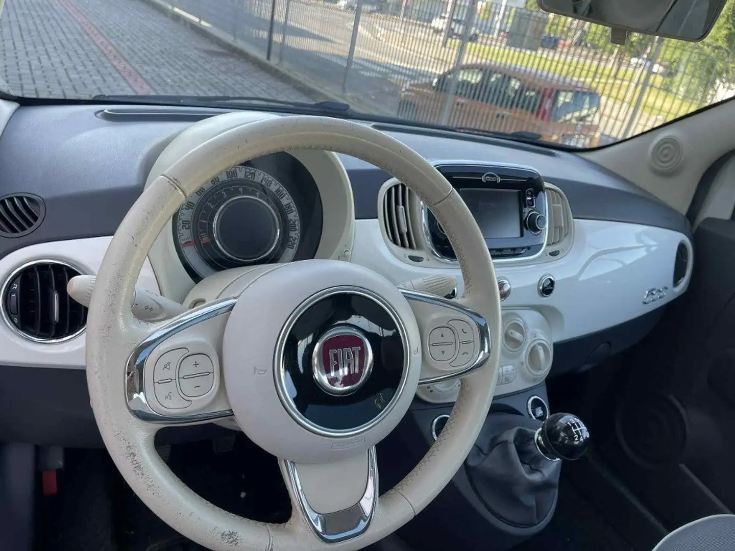 Fiat 500 1.2 Lounge GPL Blanc - 2