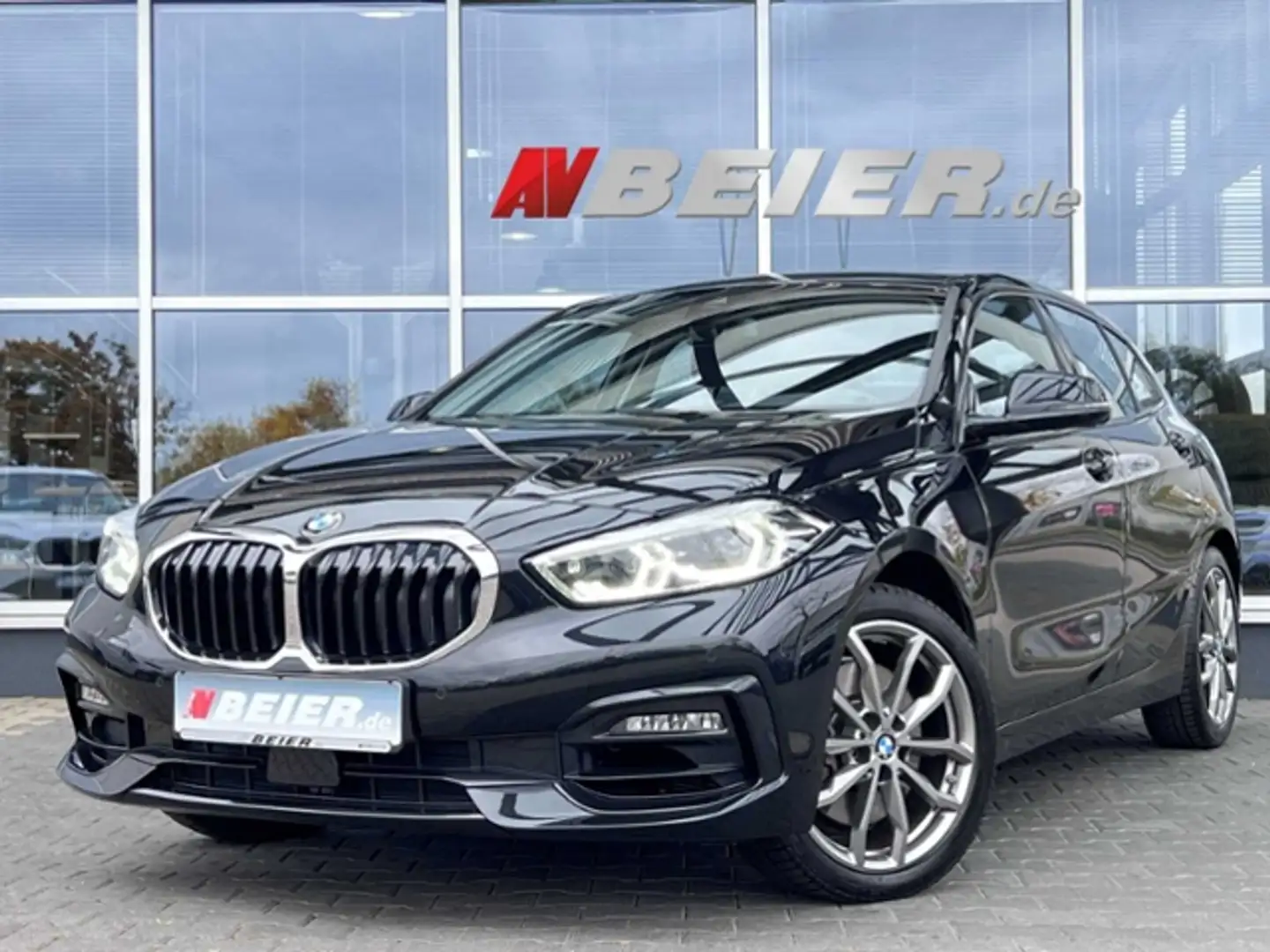 BMW 120 i Sport Line HiFiPark-Assi Lenkradheiz.el.Heckkl. Noir - 1