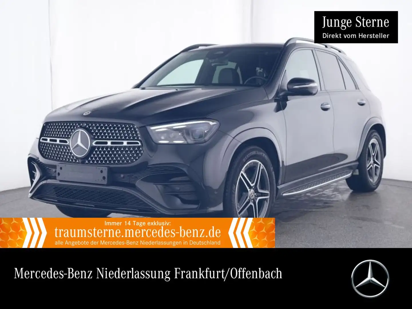 Mercedes-Benz GLE 450 4M AMG+NIGHT+PANO+360+AHK+MULTIBEAM+20"+9G Schwarz - 1