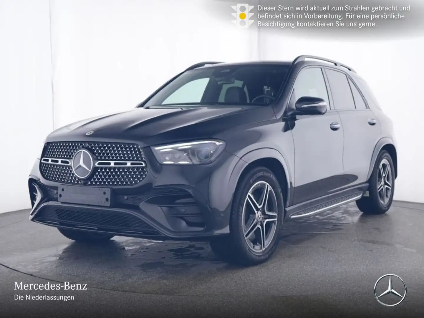 Mercedes-Benz GLE 450 4M AMG+NIGHT+PANO+360+AHK+MULTIBEAM+20"+9G Schwarz - 2