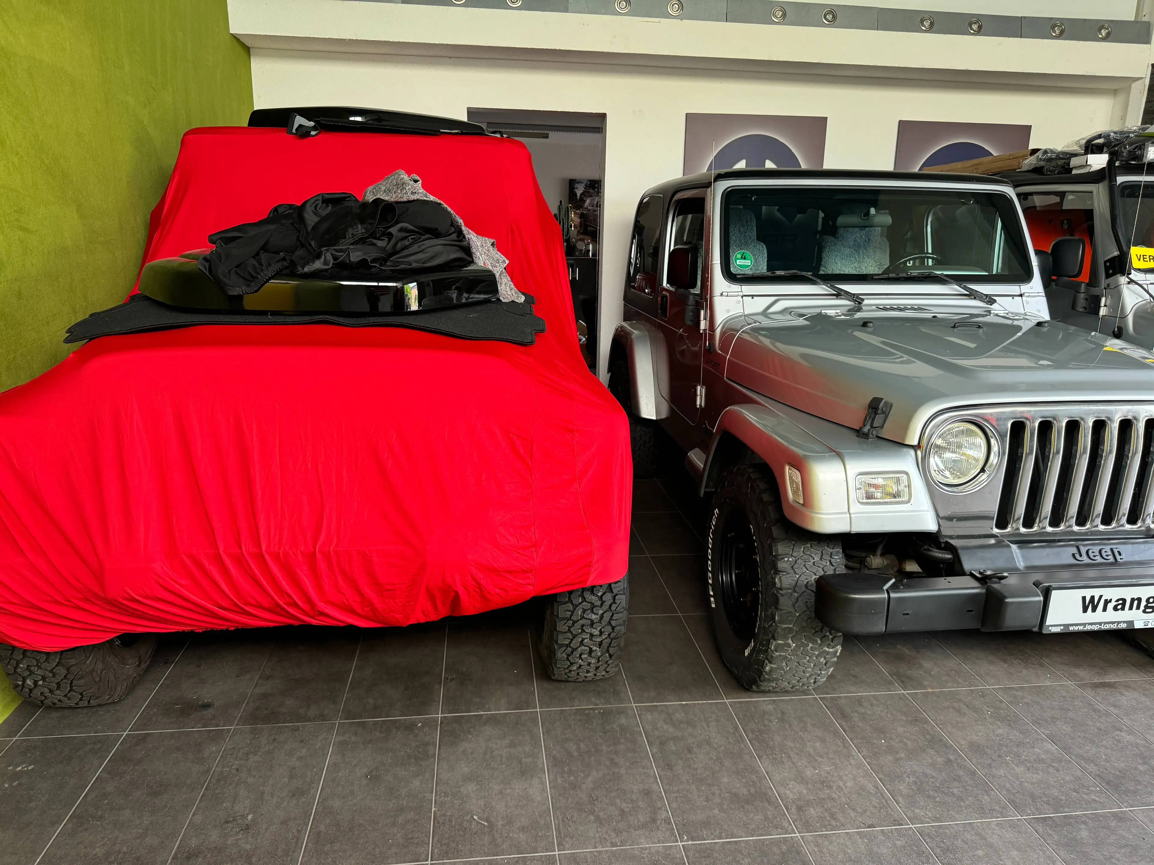 Jeep Wrangler TJ 2.4 Liter 5.Gang G-Kat Euro3 Alufelgen 7J15 mit 30x9.5 R15 BF Goodrich — photo 15