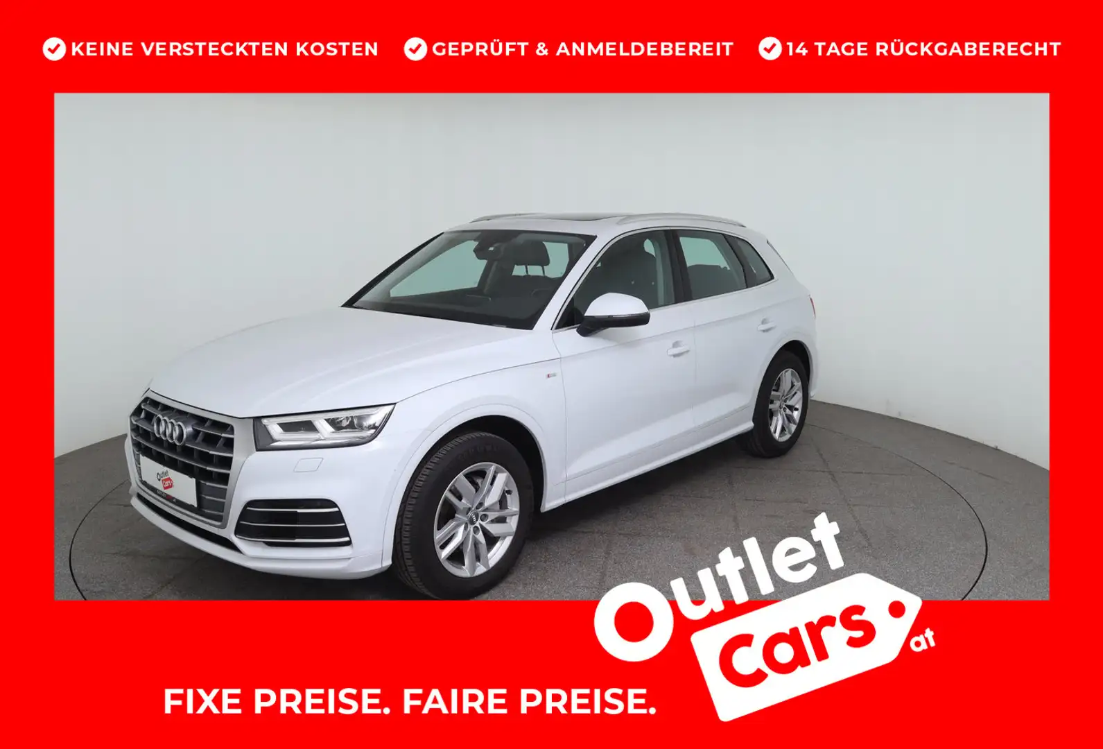 Audi Q5 2.0 TDI Sport Weiß - 1