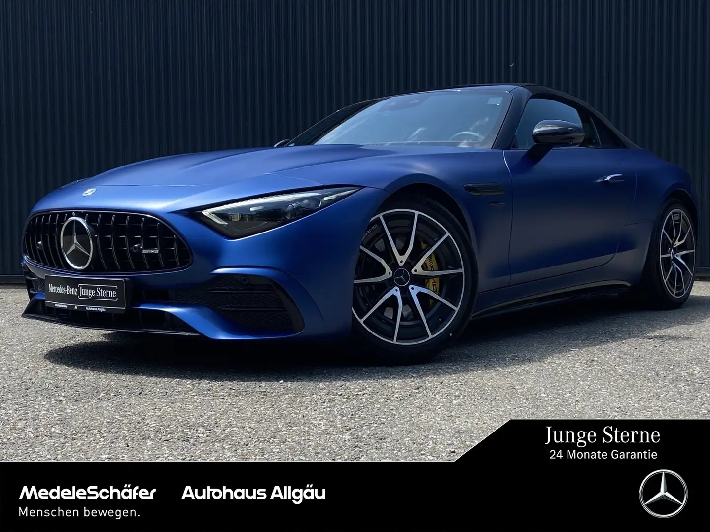 Mercedes-Benz SL 43 AMG SL 43 AMG NIGHT MAGNO Carbon MASSAGE Sitzklima LED Blauw - 1