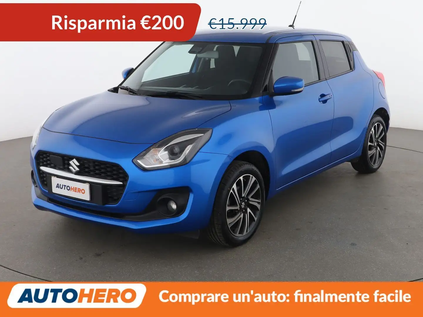Suzuki Swift 1.2 DualJet Mild-Hybrid Top Blau - 1