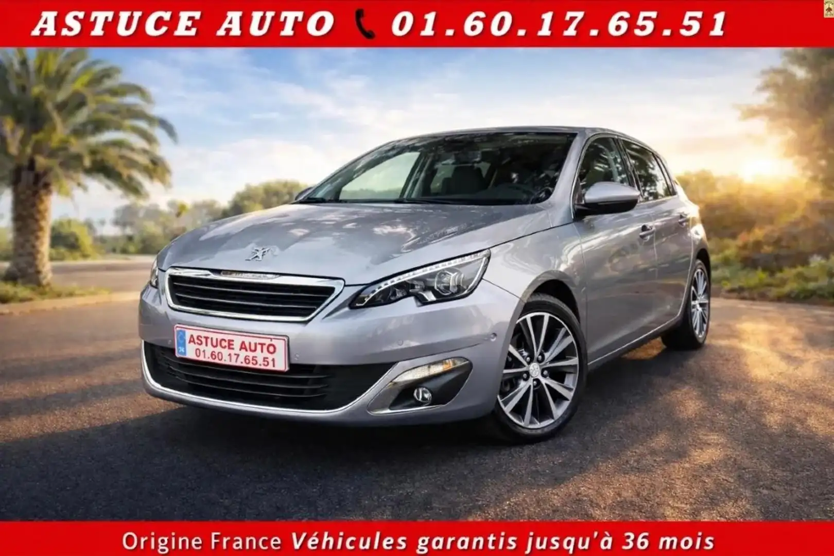 Peugeot 308 GENERATION-II 1.2 PURETECH 130 ALLURE EAT BVA START-STOP - 1