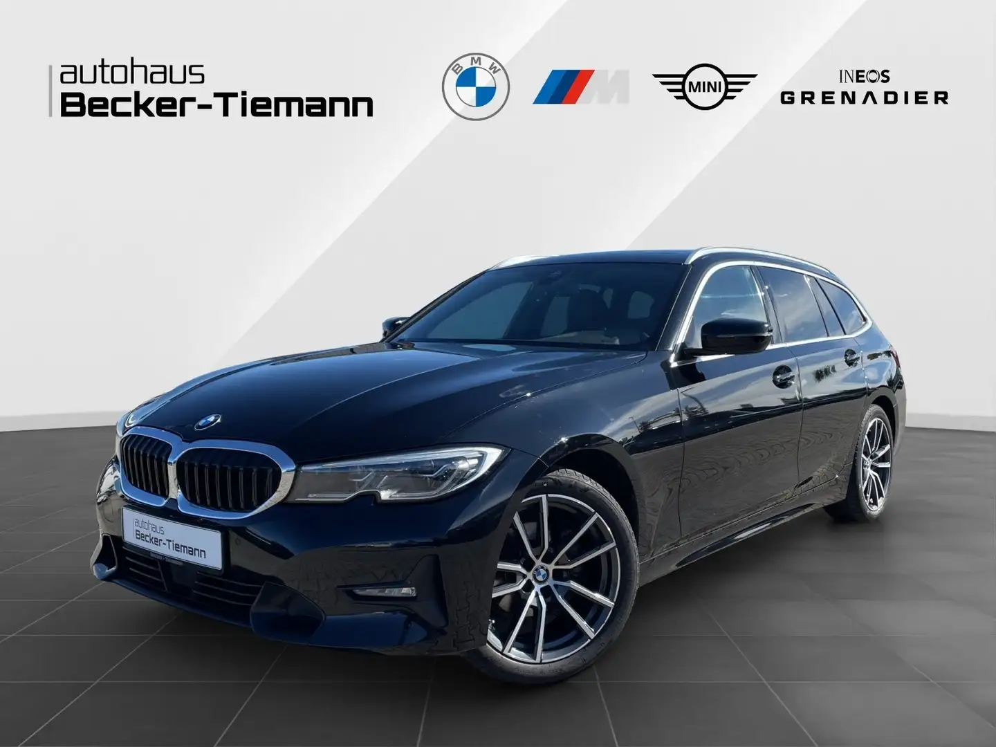 BMW 318 d Touring LivePro/CarPlay/Laser/Panorama/Driving/A Noir - 1