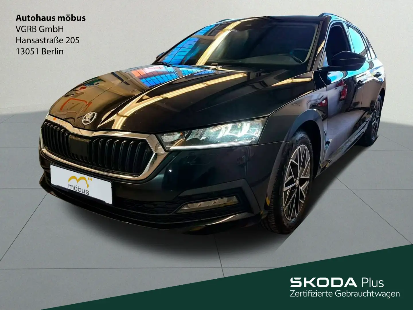Skoda Octavia Combi 2.0 TDI  Clever*DSG*APP*LHZ*MASSAG Schwarz - 2