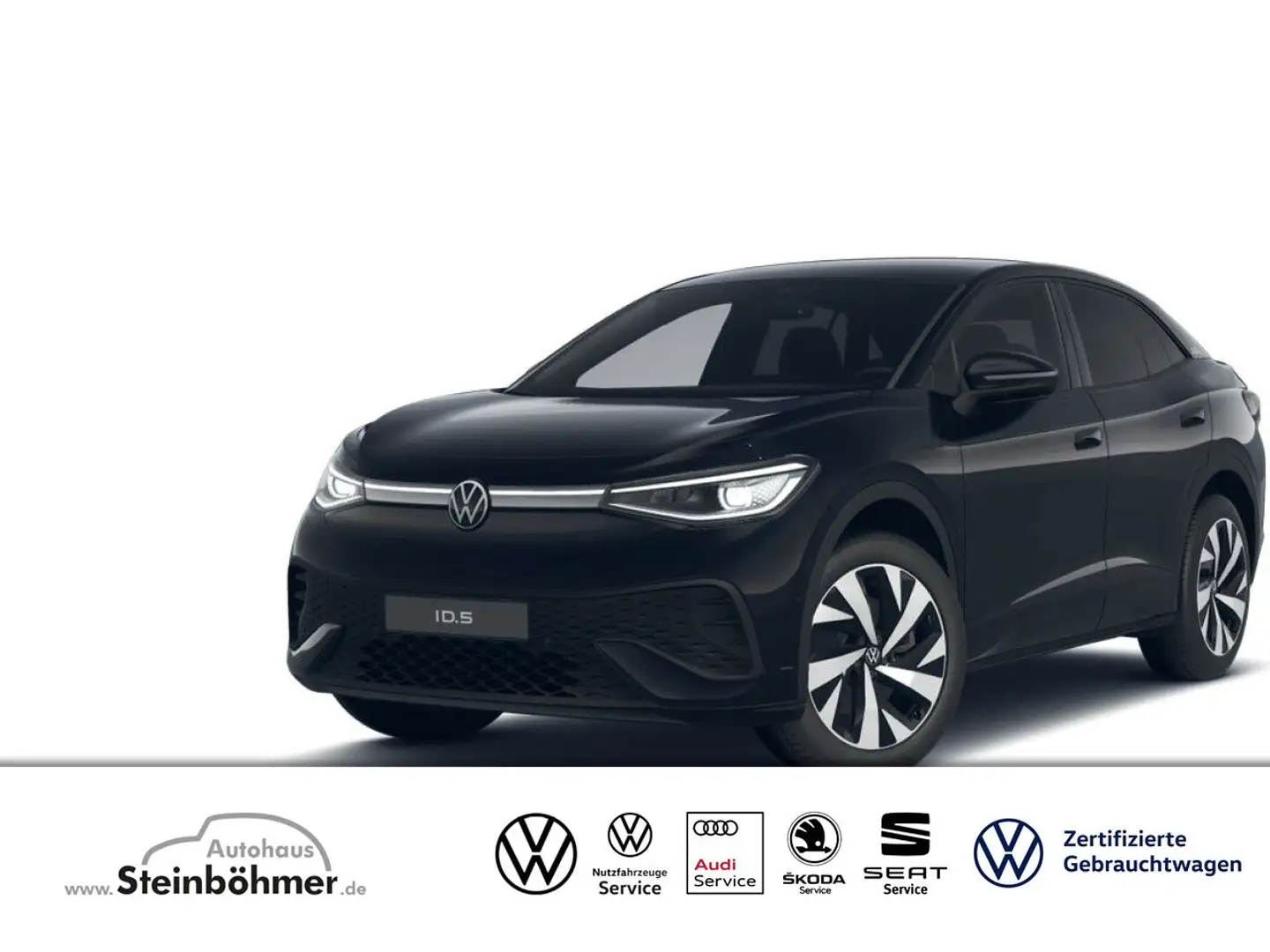 Volkswagen ID.5 Pro GOAL Wärmepumpe AHK AssiPlus DesignP 20" Noir - 1